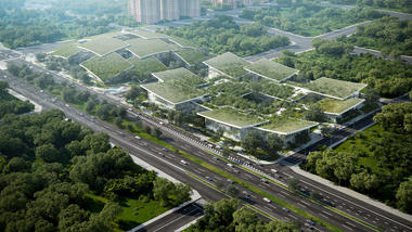 BIG revela o projeto da AI CITY, o mais moderno campus de inovação tecnológica da China
