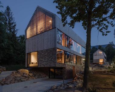 Gallery of Apartments in Wolf Clearing / studio de.materia  - 12