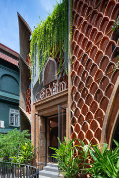 Gallery of Co Dam Vegetarian Restaurant / Le House  - 6