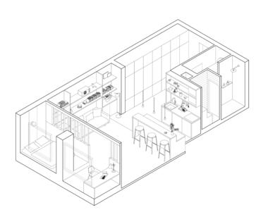 Gallery of Apartment for an Engineer / CXEMA  - 14