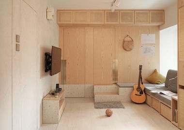 Galería de Apartamento de ratán en una selva de concreto / Absence from Island  - 1