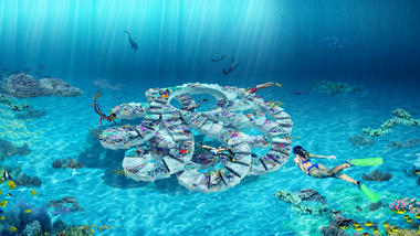 Gallery of OMA Designs Miami Beach’s First Underwater Sculpture Park  - 2