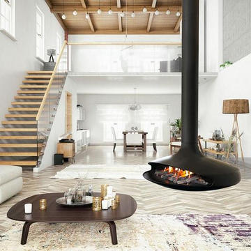 Gallery of Fireplaces - Gyrofocus Gas - 1