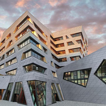 Zinc Cladding Facade Systems from RHEINZINK