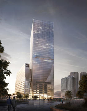 画廊 香港启德机场原址，Snøhetta设计‘空域’塔楼综合体  - 1