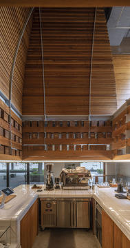 积木塔，北京咖啡 The Radio Coffee / 空间站建筑师事务所