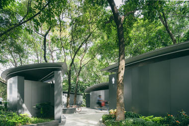Cómo los baños públicos configuran lugares en China