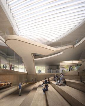 Gallery of ODA Designs New Academy of the Hebrew Language in Israel  - 5