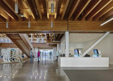 Gallery of Billie Jean King Main Library / Skidmore, Owings & Merrill  - 6