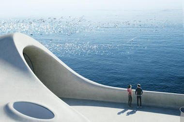 画廊 MAD海口新作‘云洞图书馆’施工，多维的‘时空隧道’  - 8