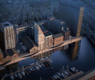 Urban Agency apresenta projeto icônico para o histórico porto de Dublin