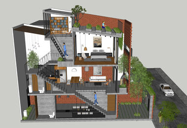 Gallery of P House / T H I A Architecture  - 30