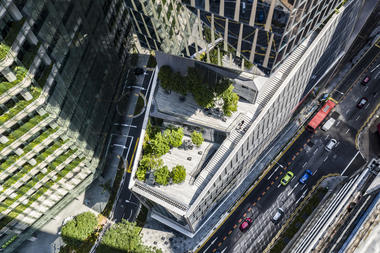 画廊 新加坡罗敏申路18号大楼，架空花园 / KPF  - 4