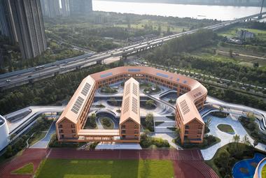 画廊 杭州市奥体实验小学及幼儿园 / 浙江大学建筑设计研究院  - 9