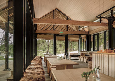Gallery of Visitor Center in Skomakerdiket Lake / Fløyen / SAAHA  - 6