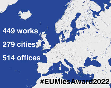 449 Obras nominadas al Premio EU Mies van der Rohe 2022