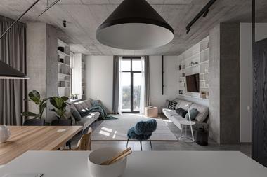 Apartamento Cinza / Azovskiy&Pahomova architects