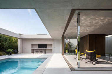 Gallery of Making Waves: Private Poolhouse Design  - 2