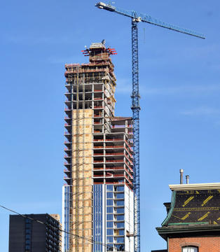 Arthaus, KPF’s First Residential Tower in Philadelphia, Tops Out