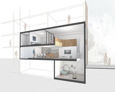 Gallery of Living in a Single Room: 25 Unique Loft Designs  - 34