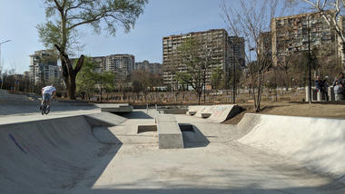 Gallery of Skatepark & Parkourground Mziuri / David Giorgadze Architects + Maxime Machaidze (LTFR)  - 1