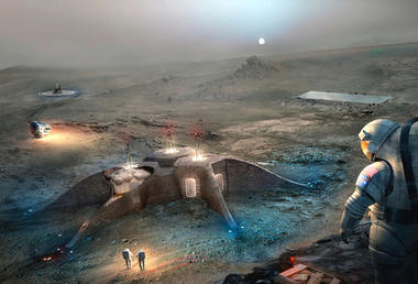 Galería de Arquitectura en Marte: Proyectos para habitar el planeta rojo  - 9
