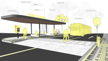 Galería de Parada de bus lúdica / Arquiurbano Taller  - 21