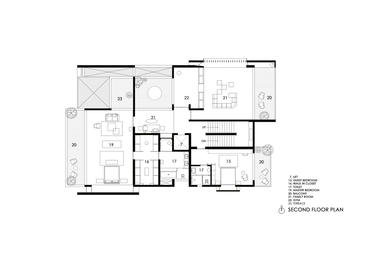 Gallery of Green & White House / Studio VDGA  - 34