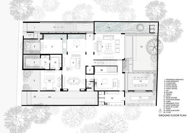 Gallery of Green & White House / Studio VDGA  - 31