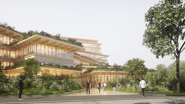 Gallery of Kengo Kuma to Design Milan's Biophilic Office of the Future  - 8