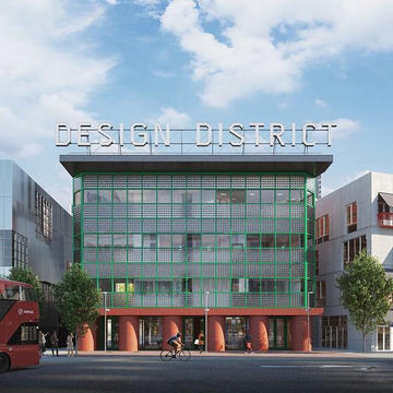 Façade Fire Weatherproofing Solutions in Design District Project London from Effisus