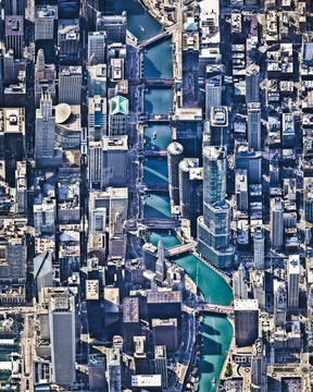 La verticalización de las ciudades desde una perspectiva aérea