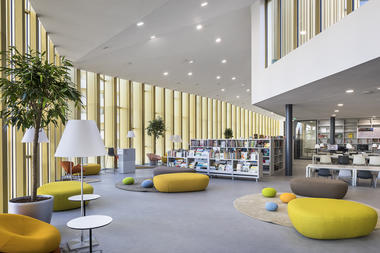 Gallery of Media Library in Colombes / Brenac & Gonzalez & Associés  - 12