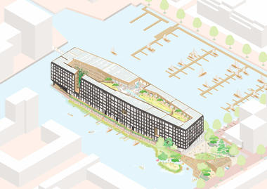 Gallery of Felixx and Orange Design New Housing for an Artificial Island in Amsterdam  - 1