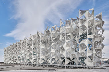 Gallery of Japan Pavilion Unfolds an Intricate Tridimensional Facade for Expo 2020 Dubai  - 1