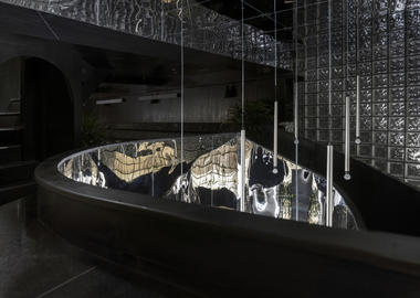 The Black Concrete Restaurant and Bar  / RENESA Architecture Design Interiors Studio