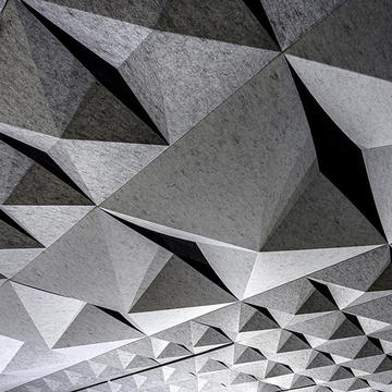 Gallery of Acoustic Ceilings - HeartFelt® Origami Ceiling System - 12
