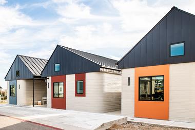 Vila de casas impressas em 3D é construída para sem-tetos nos EUA