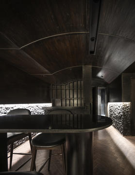 Gallery of The Black Concrete Restaurant and Bar  / RENESA Architecture Design Interiors Studio  - 2