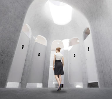 画廊 MAD海口新作‘云洞图书馆’施工，多维的‘时空隧道’  - 13