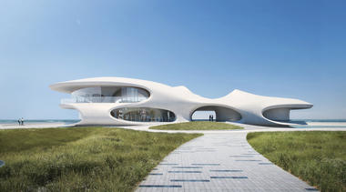 画廊 MAD海口新作‘云洞图书馆’施工，多维的‘时空隧道’  - 1