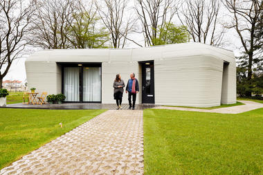El futuro es ahora: Casas impresas en 3D comienzan a ser habitadas en los Países Bajos
