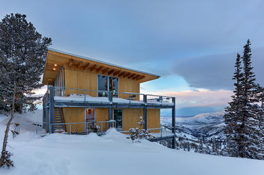 Chalet en Powder Mountain / Schemata Architects + Jo Nagasaka