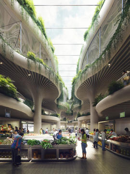 画廊 高田浩一‘木棚集市空间’建造中，模拟上海森林  - 6