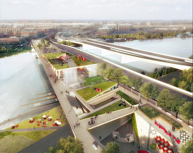 Conoce las cuatro propuestas del primer parque elevado de Washington