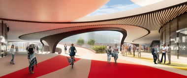 Gallery of A Theme Park-Inspired Urban Design in Italy and a Floating Neighbourhood in Iran: 10 Unbuilt Projects Submitted to Archdaily  - 22