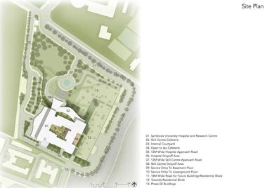 Gallery of Symbiosis University Hospital and Research Centre / IMK Architects  - 18