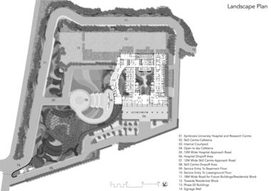 Gallery of Symbiosis University Hospital and Research Centre / IMK Architects  - 23