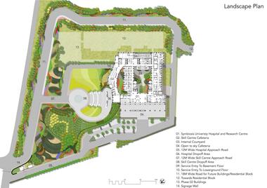Gallery of Symbiosis University Hospital and Research Centre / IMK Architects  - 13