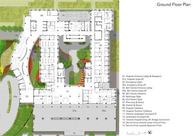 Gallery of Symbiosis University Hospital and Research Centre / IMK Architects  - 14